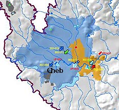 mapa chebu